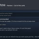 A Steam user reviews the game Cult of the Lamb.